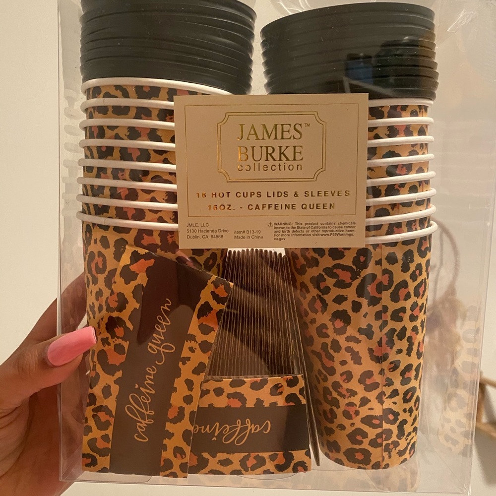 Leopard Coffee To Go Cups